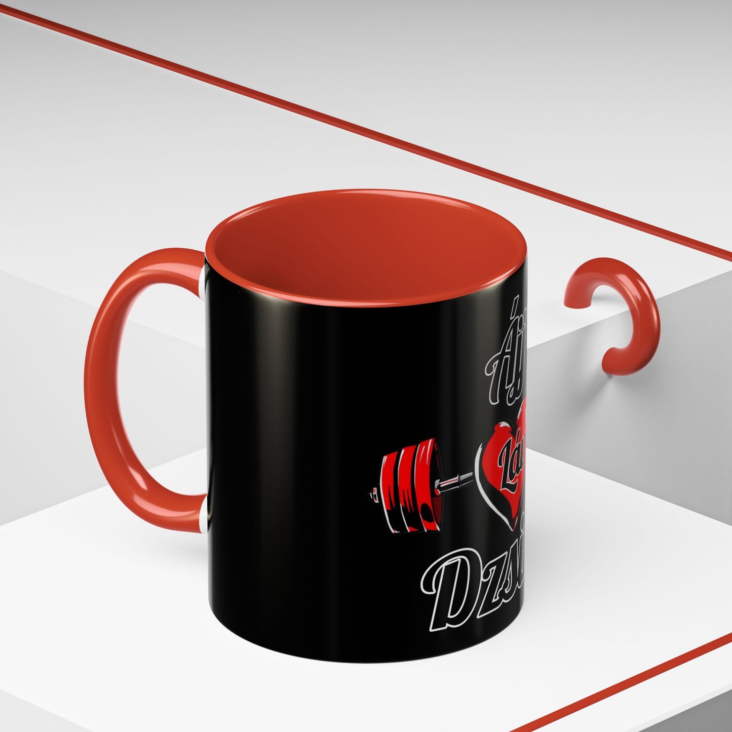 BlackOnion Coffee Mug - 11oz with Workout Motif ‘ÁjjLávDzsi’🔥💪🫵