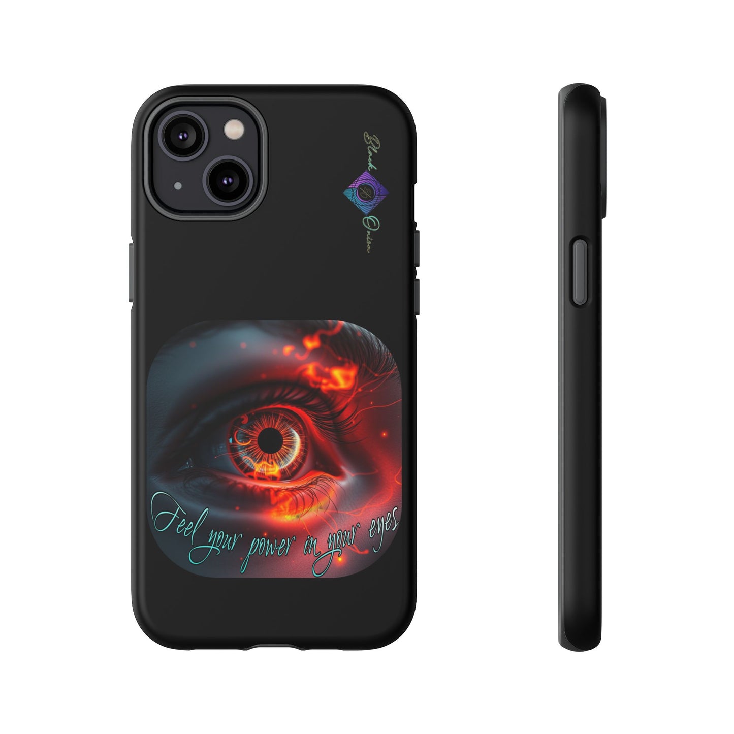 BlackOnion Brand New Phone Case - with Motivational Workout Motif ’Feel your power  ‘💪🔥🫵