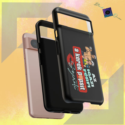 BlackOnion Brand New Phone Case - with Motivational Workout Motif ‘Az igazi férfi ‘💪🔥🫵