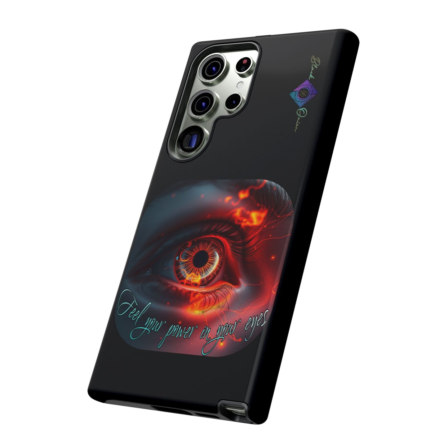 BlackOnion Brand New Phone Case - with Motivational Workout Motif ’Feel your power  ‘💪🔥🫵