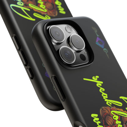 BlackOnion Brand New Phone Case - with Motivational Workout Motif ‘Actions speak lauder ‘💪🔥🫵