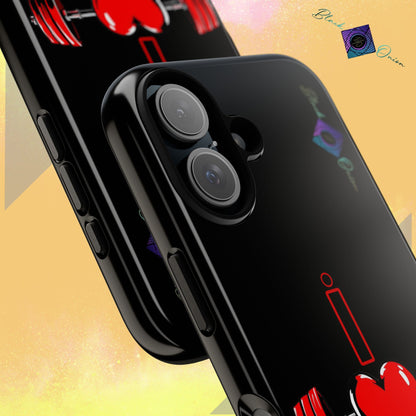 BlackOnion Brand New Phone Case - with Motivational Workout Motif’I Love Gym ‘💪🔥🫵