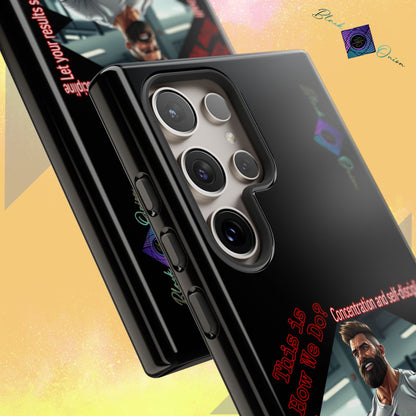 BlackOnion Brand New Phone Case - with Motivational Workout Motif’Unstoppable ‘💪🔥🫵