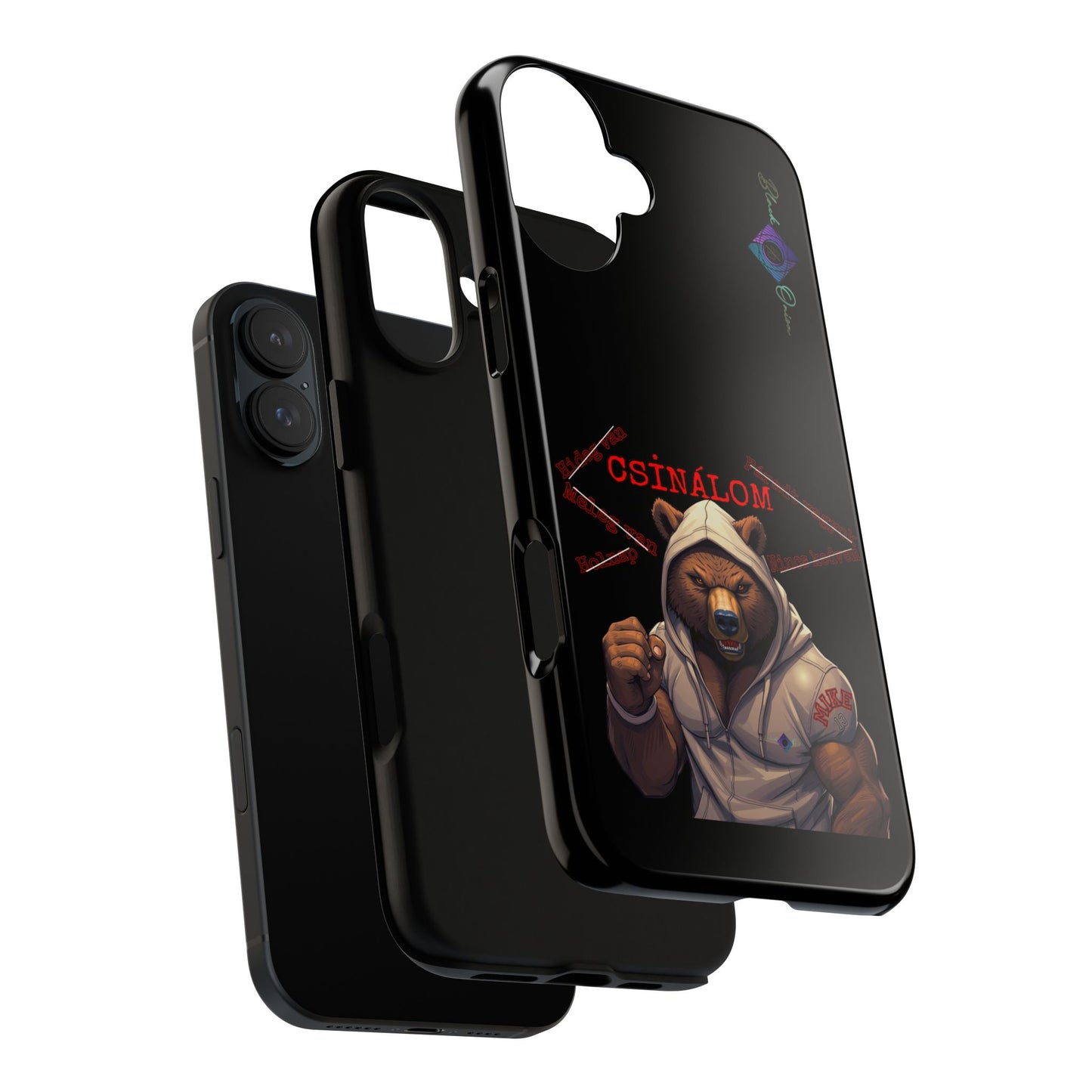 BlackOnion Brand New Phone Case - with Motivational Workout Motif ‘Csinálom ‘💪🔥🫵