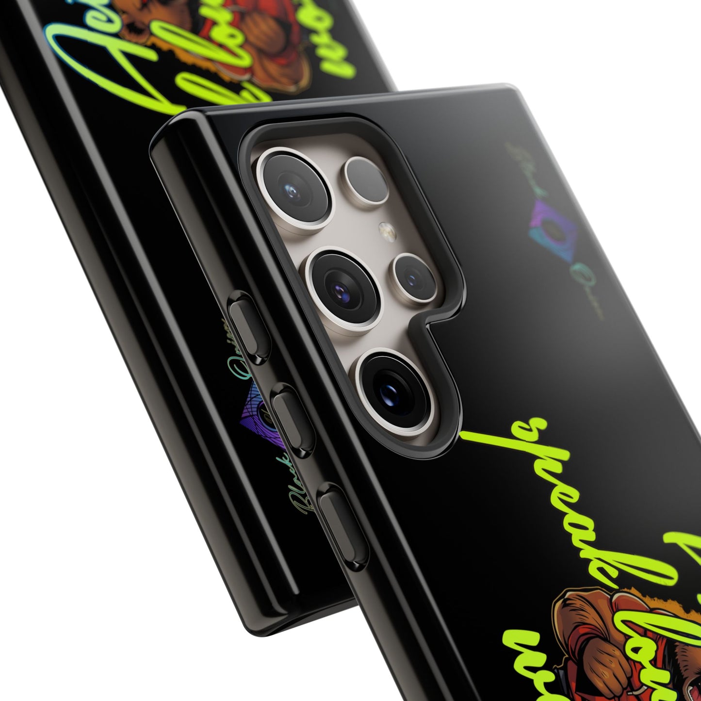 BlackOnion Brand New Phone Case - with Motivational Workout Motif ‘Actions speak lauder ‘💪🔥🫵