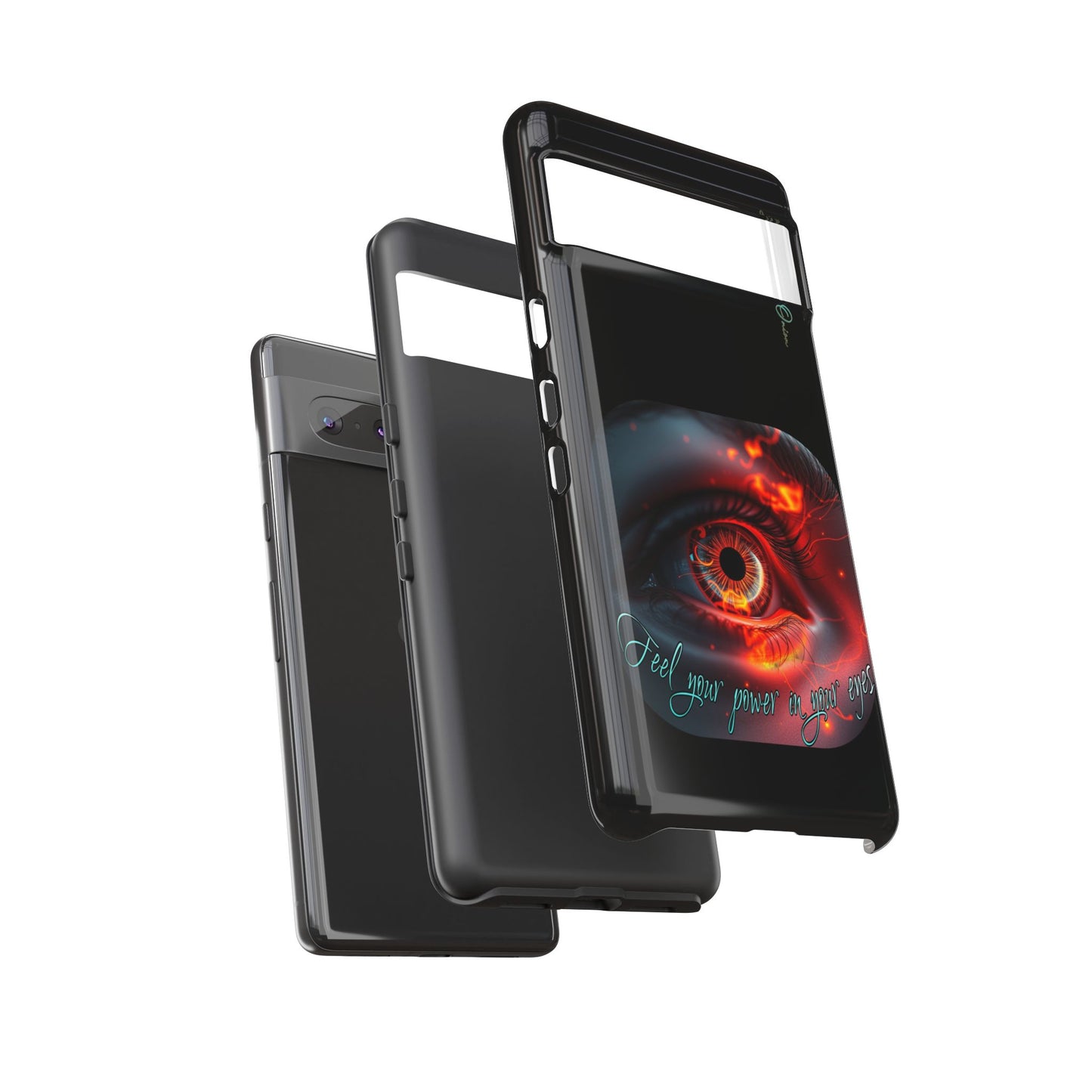 BlackOnion Brand New Phone Case - with Motivational Workout Motif ’Feel your power  ‘💪🔥🫵