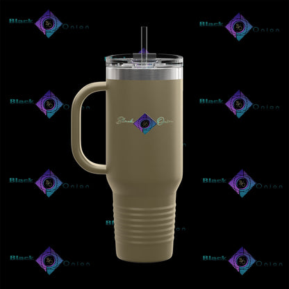 BlackOnion Travel Mug - 40oz with Straw