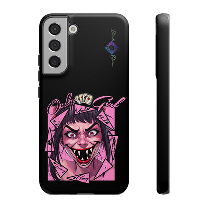 BlackOnion Brand New Phone Case - with Motivational Workout Motif’ Mad Girl💋🌸 ‘🔥🫵