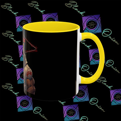 BlackOnion Coffee Mug - 11oz with Workout Motif ‘Mike 13 V2 ’🔥💪🫵