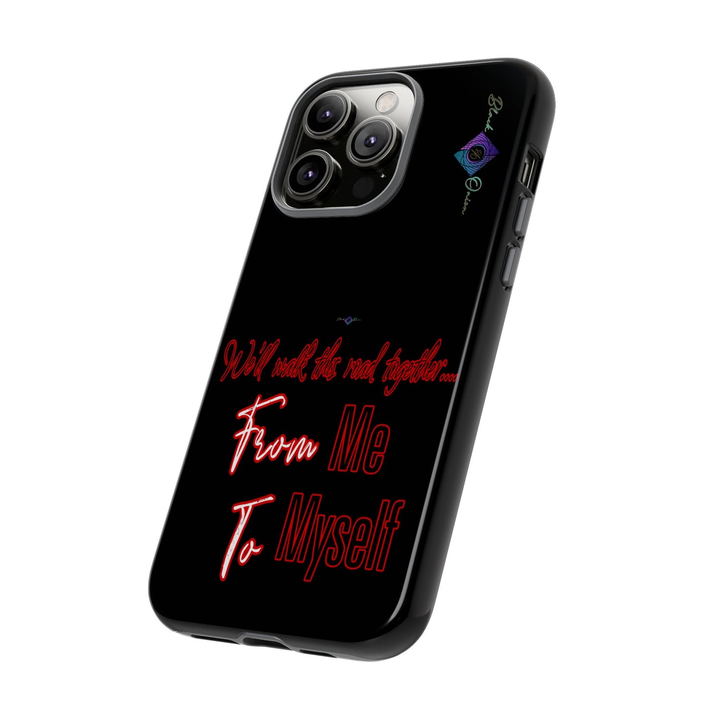 BlackOnion Brand New Phone Case - with Motivational Workout Motif’We’ll walk ‘💪🔥🫵