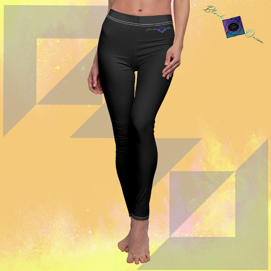 BlackOnion Stylish Women's Mid-rise Casual Leggings 🌸💋❤️