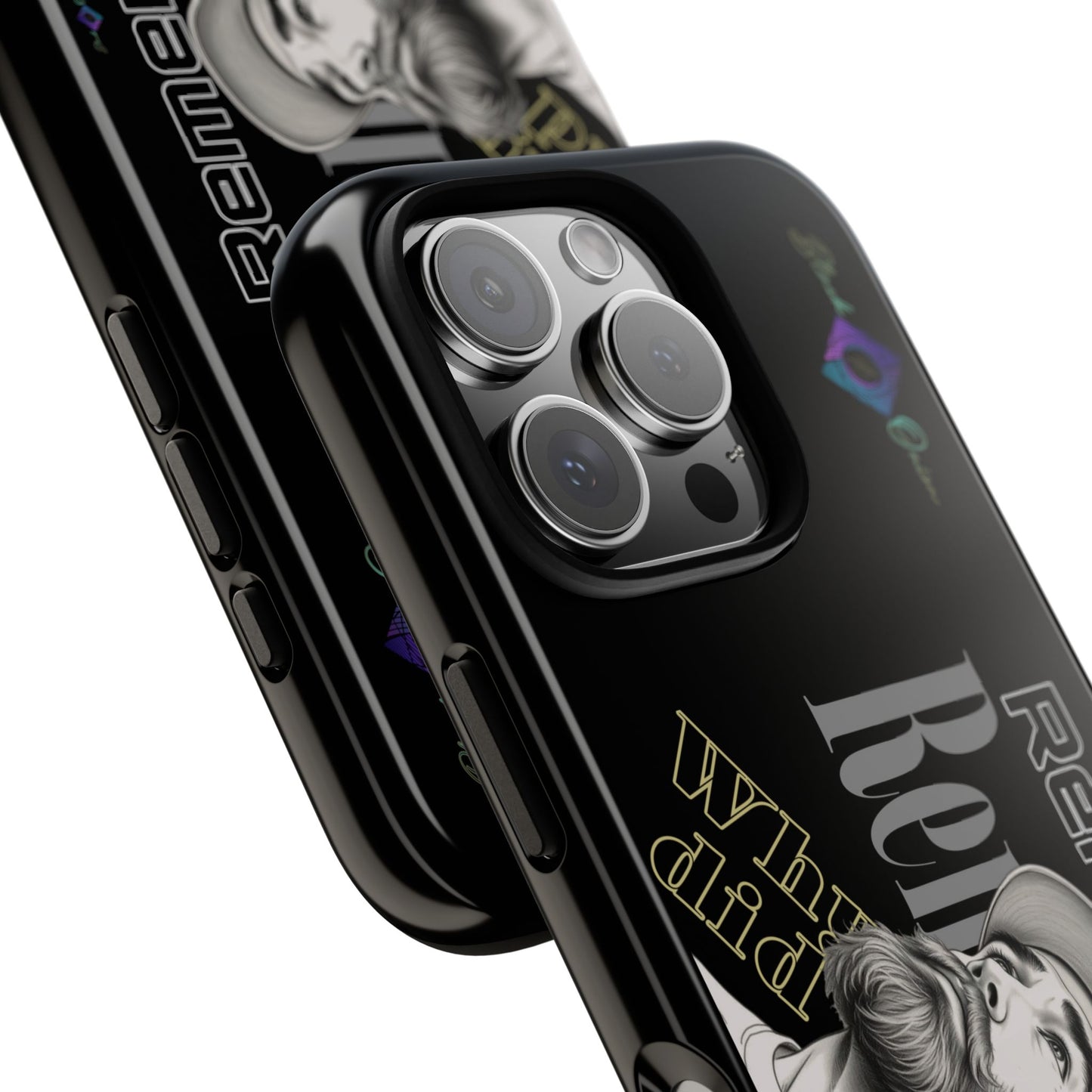 BlackOnion Brand New Phone Case - with Motivational Workout Motif’Remember ‘💪🔥🫵
