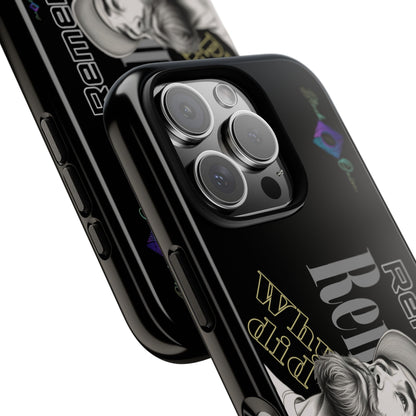 BlackOnion Brand New Phone Case - with Motivational Workout Motif’Remember ‘💪🔥🫵