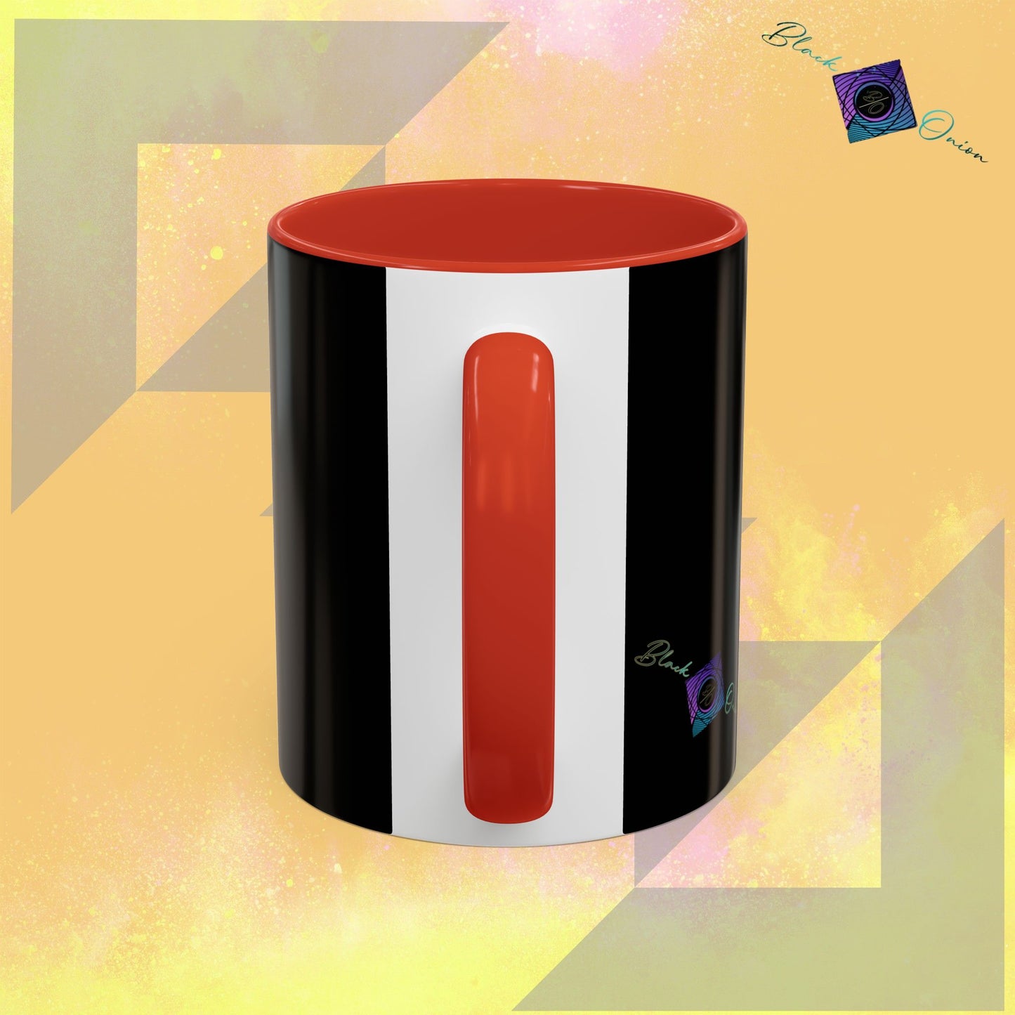 BlackOnion Coffee Mug 2 with Workout Motif ‘Impossible is NothingV2’🫵🔥💪