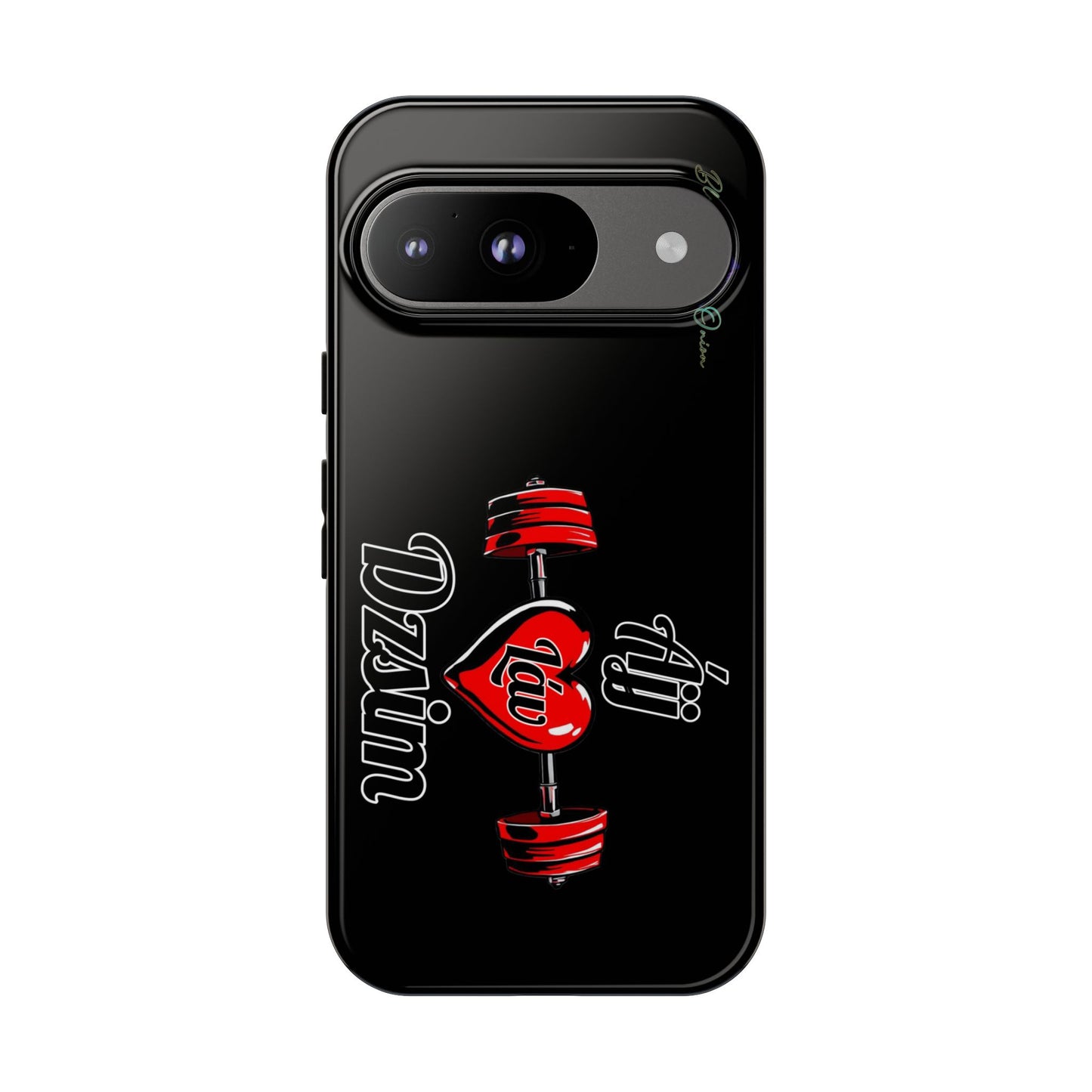 BlackOnion Brand New Phone Case - with Motivational Workout Motif’Ájj Láv Dzsim ‘💪🔥🫵