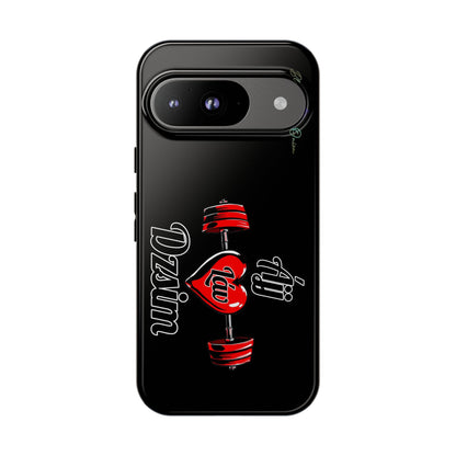 BlackOnion Brand New Phone Case - with Motivational Workout Motif’Ájj Láv Dzsim ‘💪🔥🫵