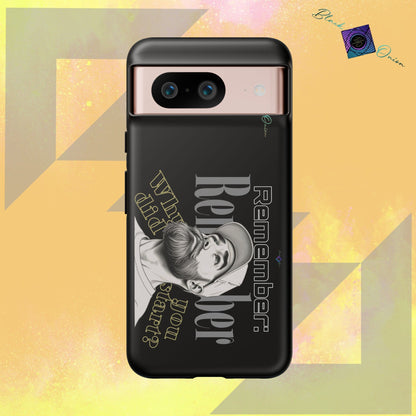 BlackOnion Brand New Phone Case - with Motivational Workout Motif’Remember ‘💪🔥🫵