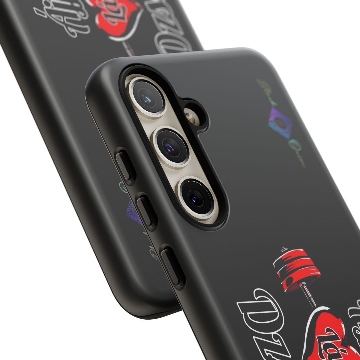 BlackOnion Brand New Phone Case - with Motivational Workout Motif’Ájj Láv Dzsim ‘💪🔥🫵