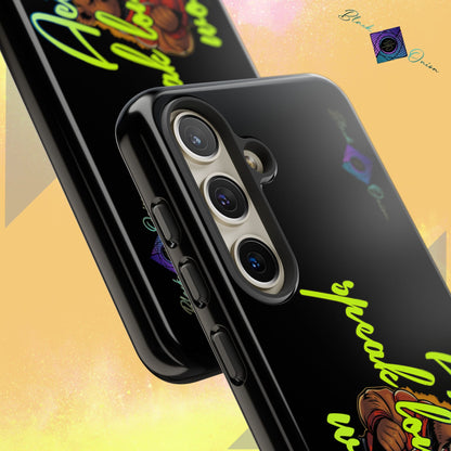 BlackOnion Brand New Phone Case - with Motivational Workout Motif ‘Actions speak lauder ‘💪🔥🫵