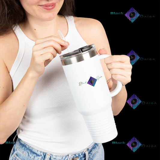 BlackOnion Travel Mug - 40oz with Straw