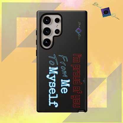 BlackOnion Brand New Phone Case - with Motivational Workout Motif’I’m proud of you ‘💪🔥🫵