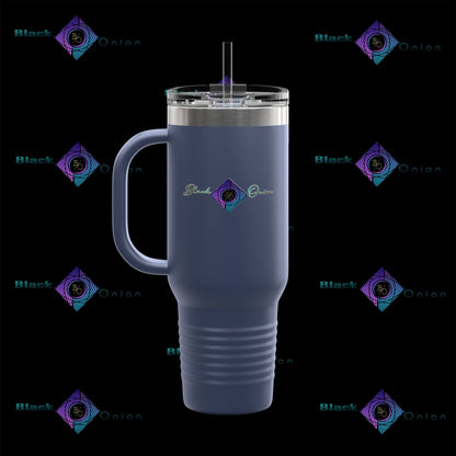 BlackOnion Travel Mug - 40oz with Straw