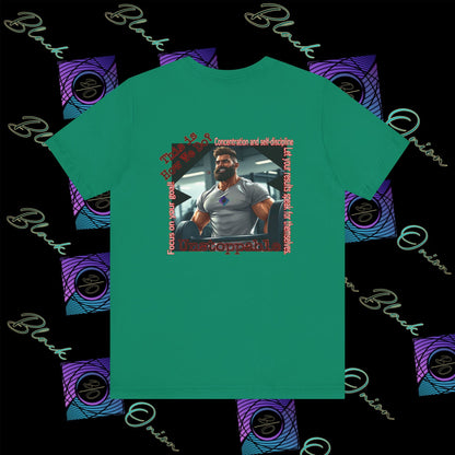 BlackOnion 'Unstoppable' T-Shirt with Workout Motif 💪🔥