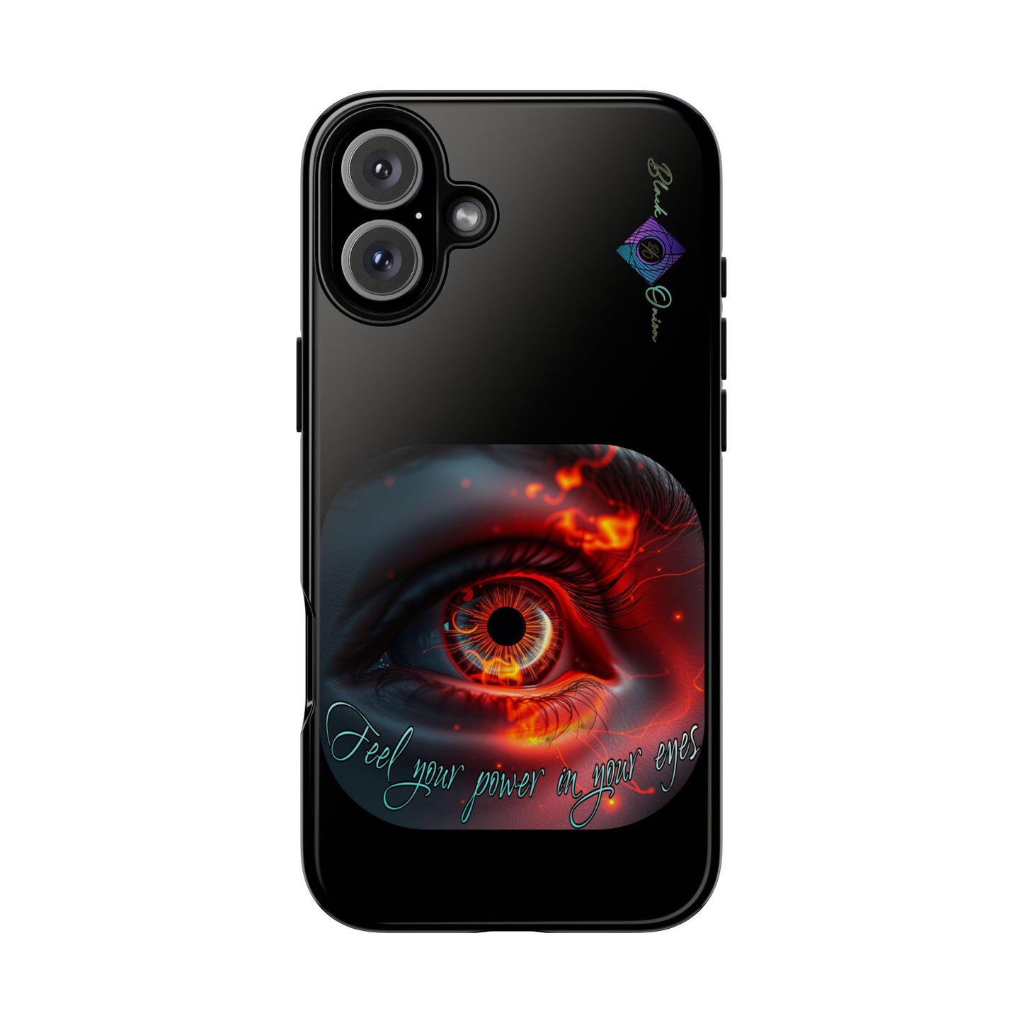 BlackOnion Brand New Phone Case - with Motivational Workout Motif ’Feel your power  ‘💪🔥🫵
