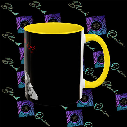 BlackOnion Coffee Mug 2 with Workout Motif ‘I Can Do It V2’🫵🔥💪