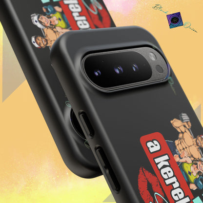 BlackOnion Brand New Phone Case - with Motivational Workout Motif ‘Az igazi férfi ‘💪🔥🫵