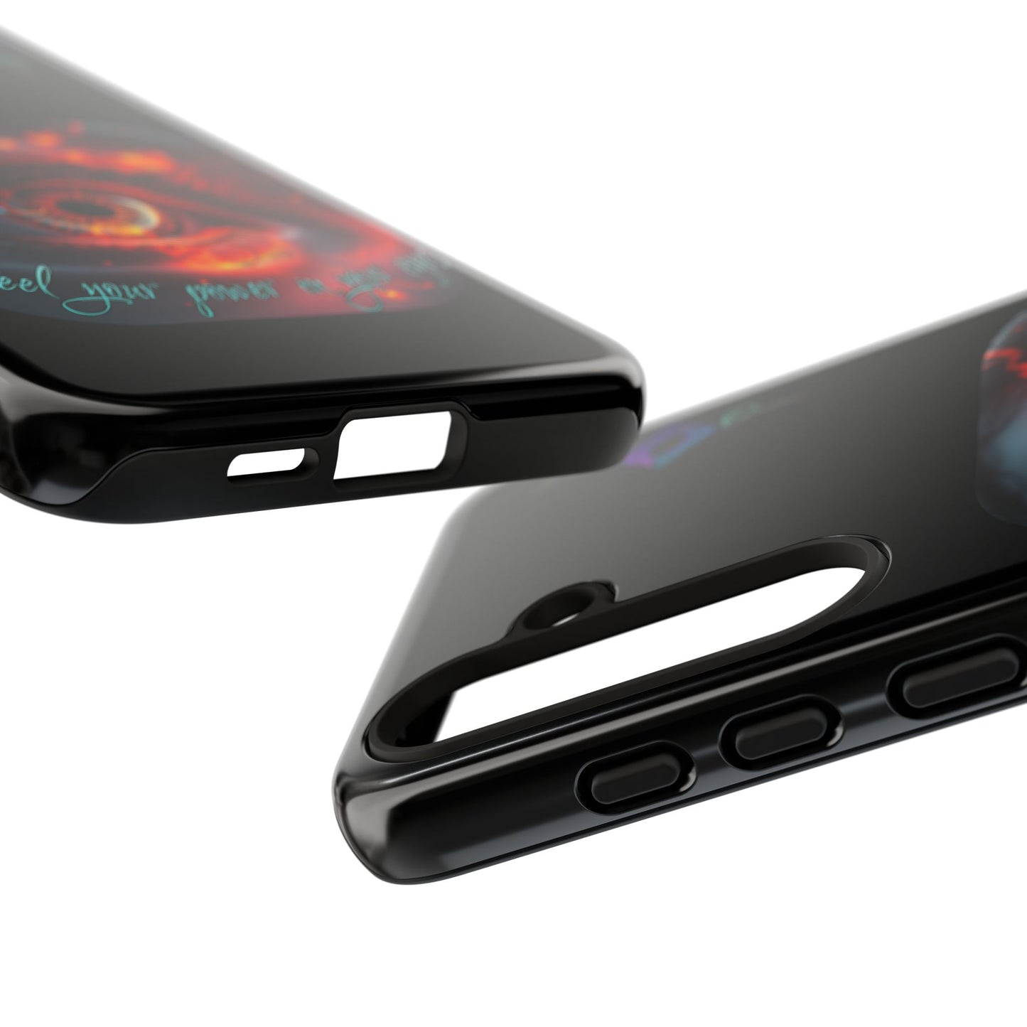 BlackOnion Brand New Phone Case - with Motivational Workout Motif ’Feel your power  ‘💪🔥🫵