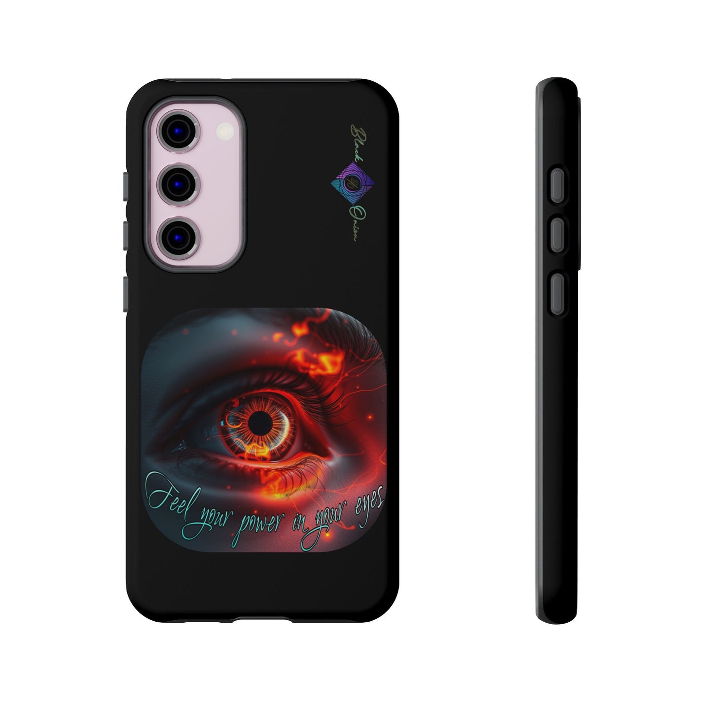 BlackOnion Brand New Phone Case - with Motivational Workout Motif ’Feel your power  ‘💪🔥🫵