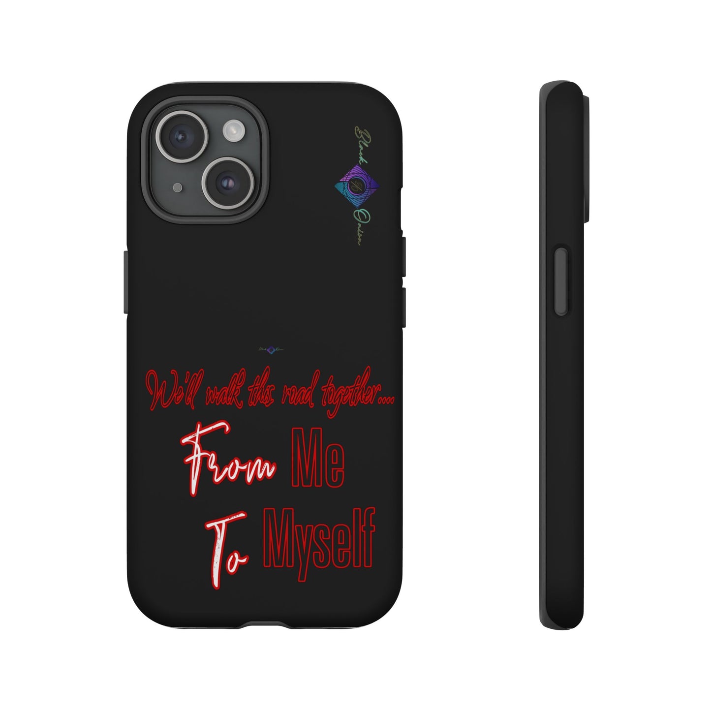 BlackOnion Brand New Phone Case - with Motivational Workout Motif’We’ll walk ‘💪🔥🫵