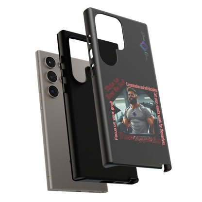 BlackOnion Brand New Phone Case - with Motivational Workout Motif’Unstoppable ‘💪🔥🫵