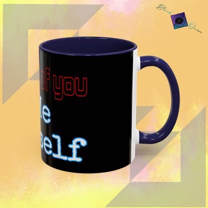 BlackOnion Coffee Mug 2 with Workout Motif ‘ I’m proud of you’🫵🔥💪