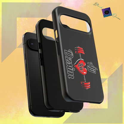 BlackOnion Brand New Phone Case - with Motivational Workout Motif’Ájj Láv Dzsim ‘💪🔥🫵