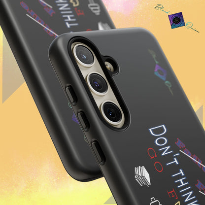 BlackOnion Brand New Phone Case - with Motivational Workout Motif’Don’t think ‘💪🔥🫵