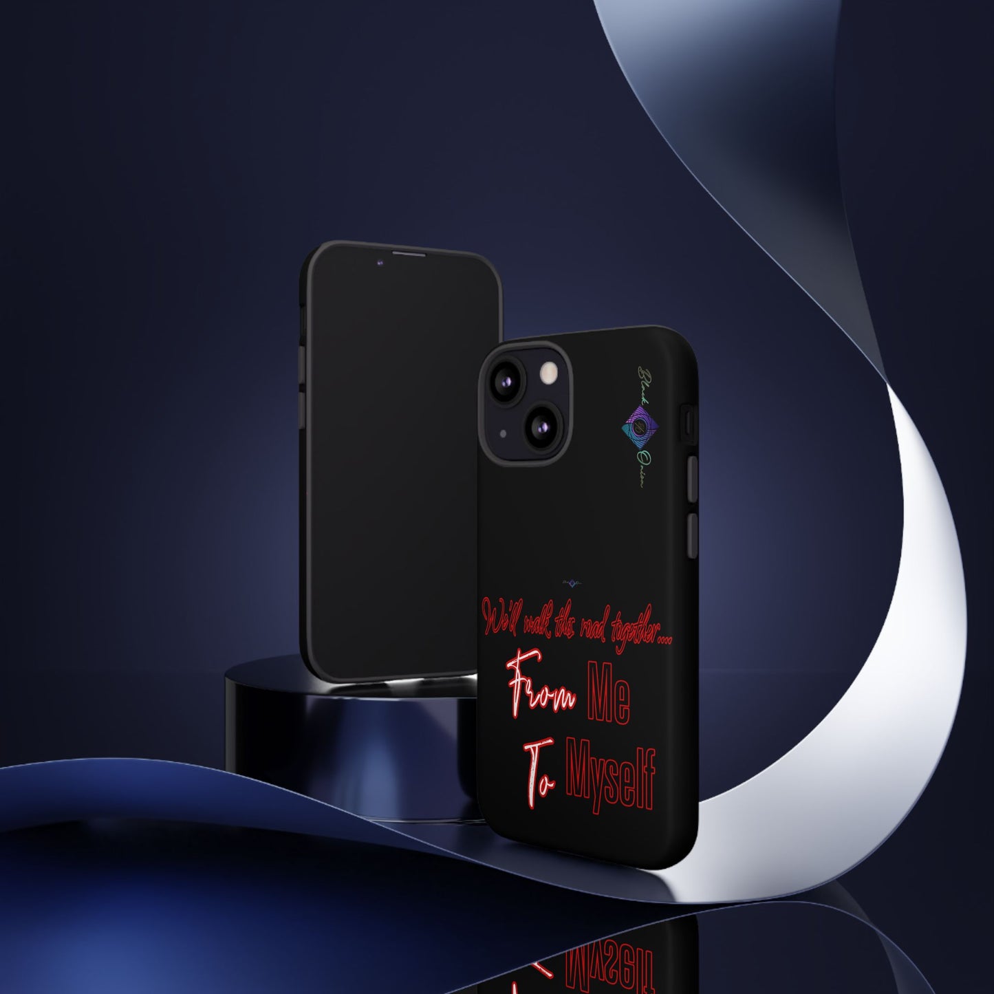 BlackOnion Brand New Phone Case - with Motivational Workout Motif’We’ll walk ‘💪🔥🫵