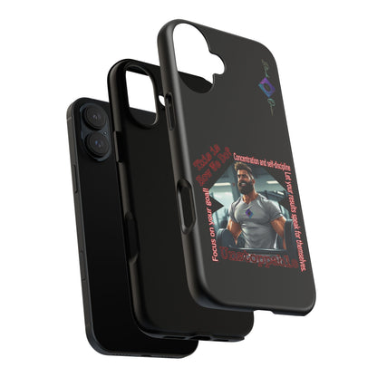 BlackOnion Brand New Phone Case - with Motivational Workout Motif’Unstoppable ‘💪🔥🫵