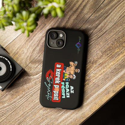 BlackOnion Brand New Phone Case - with Motivational Workout Motif ‘Az igazi férfi ‘💪🔥🫵