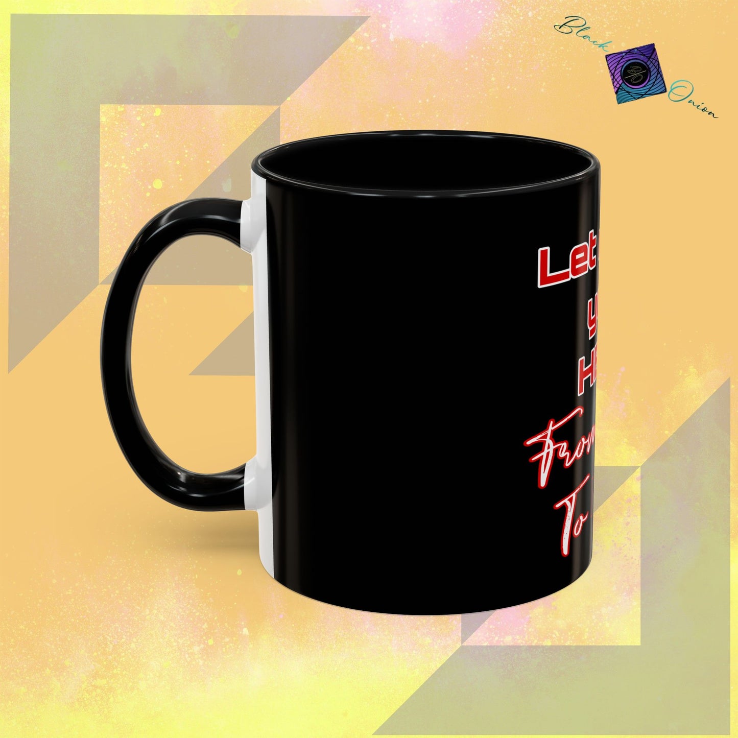BlackOnion Coffee Mug Serial 2 with Workout Motif ‘Let me be your Hero’🫵🔥💪