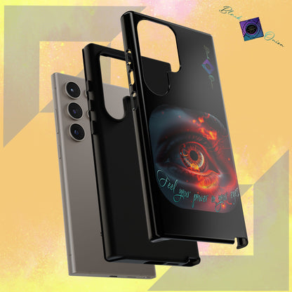 BlackOnion Brand New Phone Case - with Motivational Workout Motif ’Feel your power  ‘💪🔥🫵