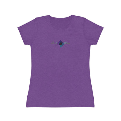 BlackOnion Women's Iconic T-Shirt - with Workout Motif 💯🌸💋