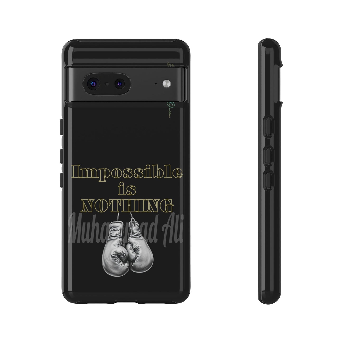 BlackOnion Brand New Phone Case - with Motivational Workout Motif ’Impossible ‘💪🔥🫵