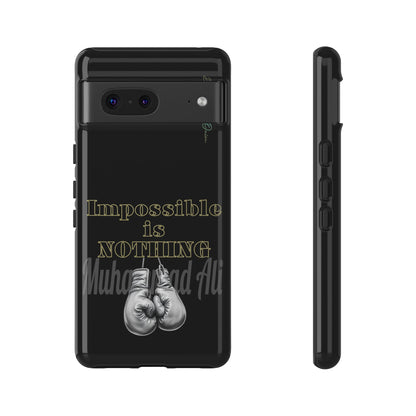 BlackOnion Brand New Phone Case - with Motivational Workout Motif ’Impossible ‘💪🔥🫵