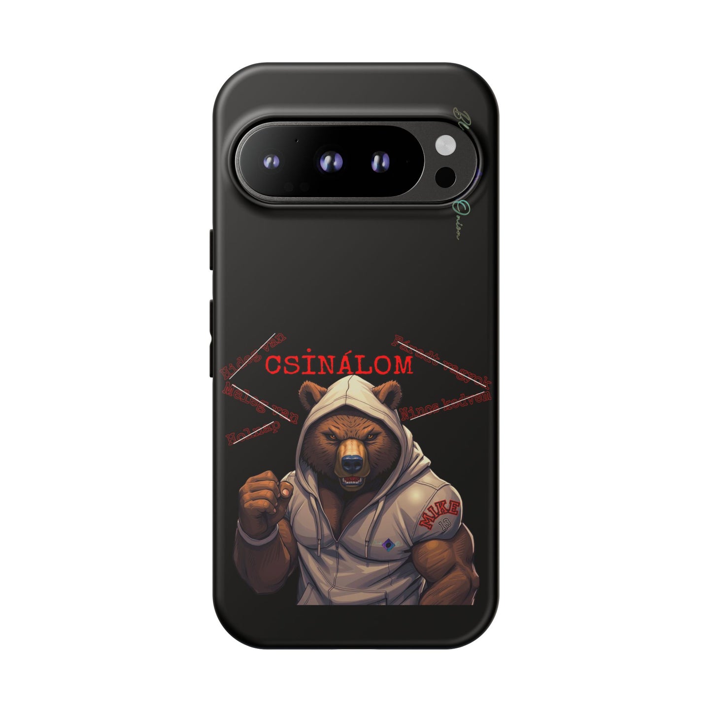 BlackOnion Brand New Phone Case - with Motivational Workout Motif ‘Csinálom ‘💪🔥🫵