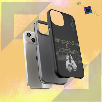 BlackOnion Brand New Phone Case - with Motivational Workout Motif ’Impossible ‘💪🔥🫵
