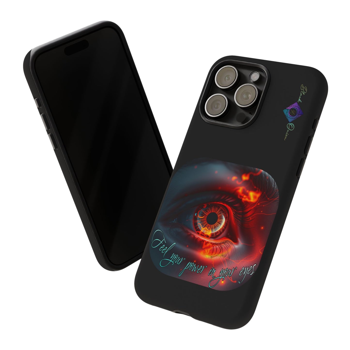 BlackOnion Brand New Phone Case - with Motivational Workout Motif ’Feel your power  ‘💪🔥🫵