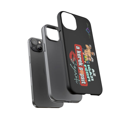 BlackOnion Brand New Phone Case - with Motivational Workout Motif ‘Az igazi férfi ‘💪🔥🫵