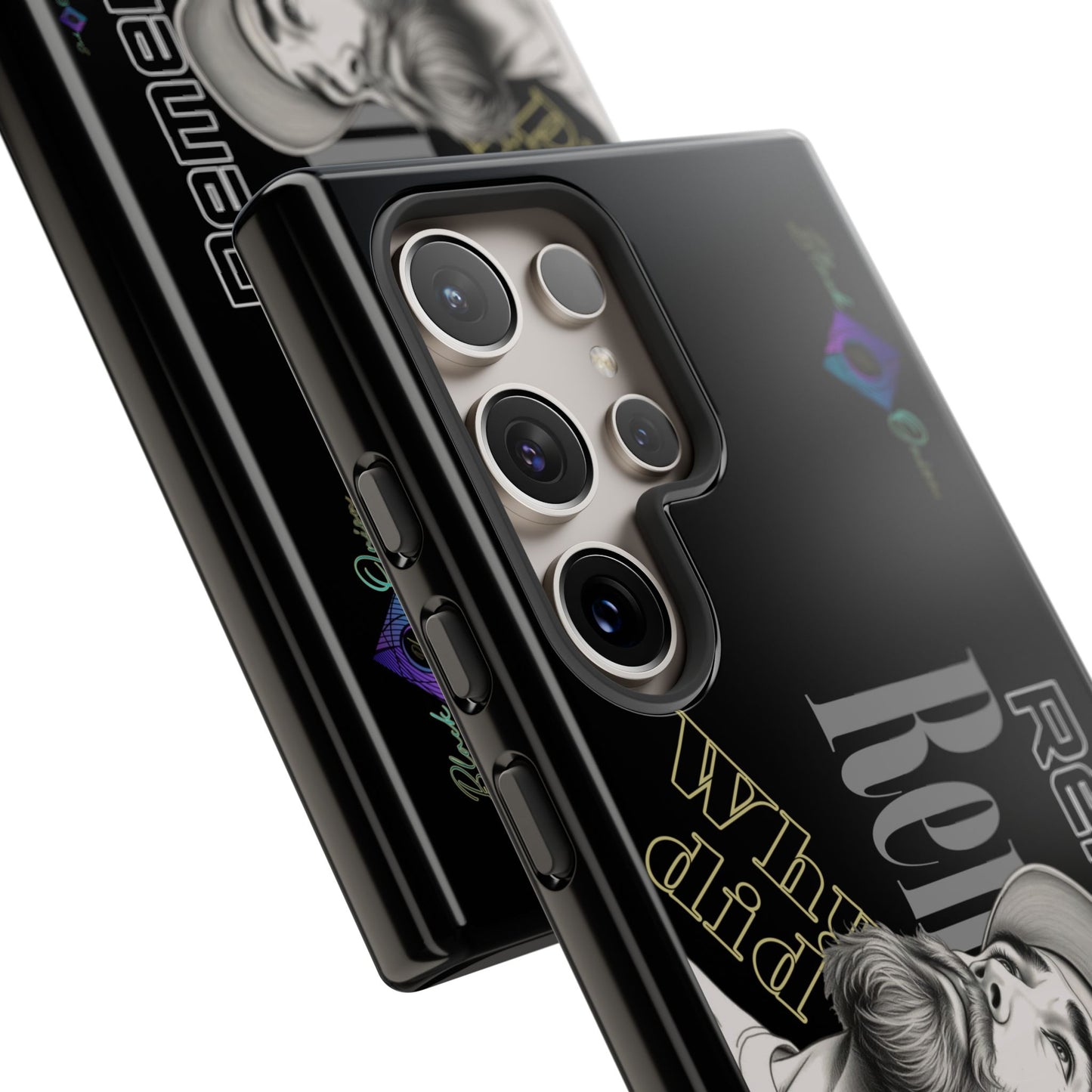 BlackOnion Brand New Phone Case - with Motivational Workout Motif’Remember ‘💪🔥🫵
